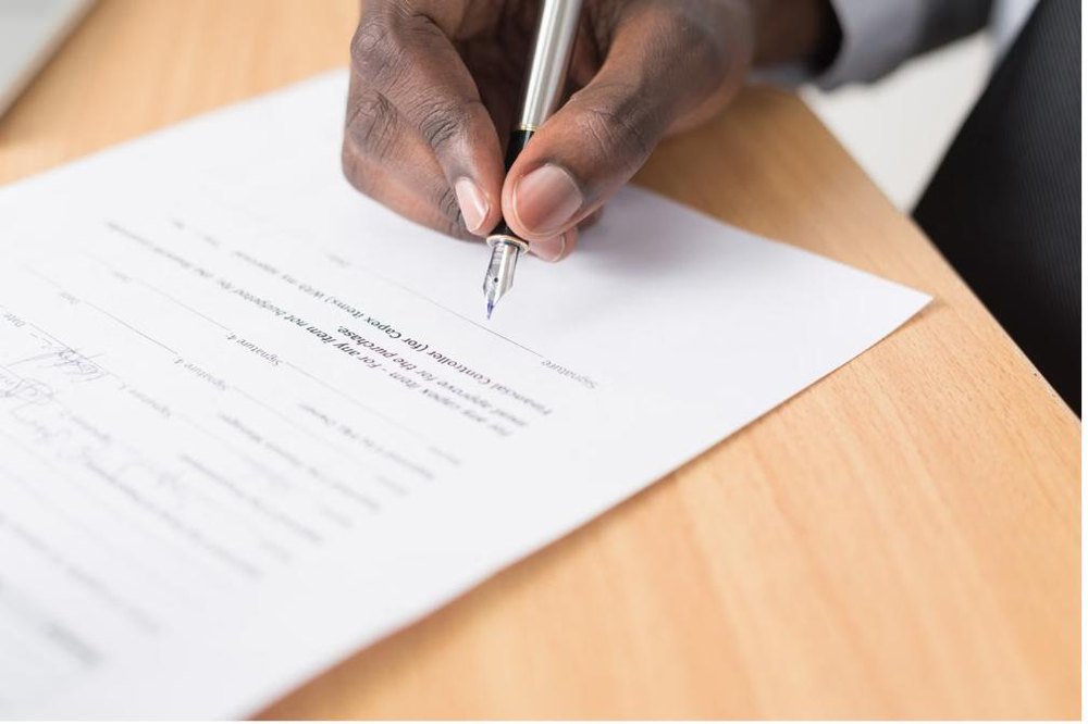 Reviewing transaction documents line by line